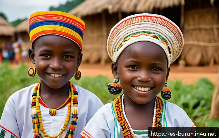 부룬디 주요 정치 사건 - A vibrant community festival in Burundi showcasing diverse ethnic groups dressed in traditional colo...